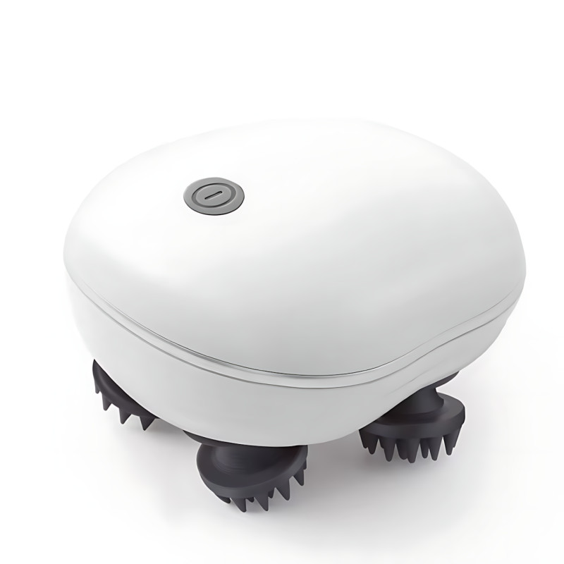 Массажёр для кожи головы с красным светом Smart Scalp, USB, беспроводной, водонепроницаемый фото - 2