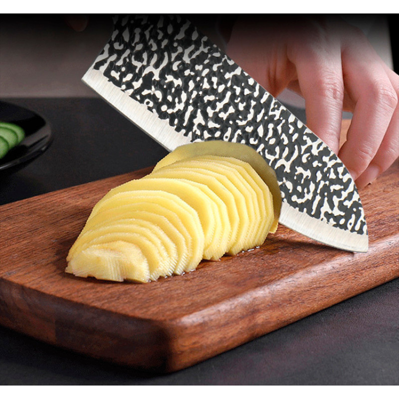 Набор Bass Kitchen knife B821, 6 предметов. 5 ножей из нержавеющей стали. Керамическая овощечистка фото - 5