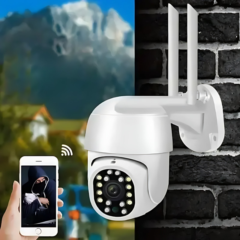 Поворотная Wi-Fi камера видеонаблюдения 5MP HX-A1536C Ziicam (3.6 мм), IP66, с ИК-подсветкой, микрофоном фото - 8