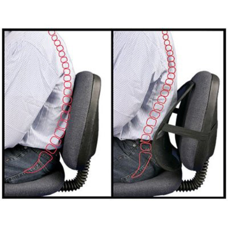 Корректор осанки Офис Комфорт, подставка для спины, поясничного отдела, на кресло или стул фото - 6