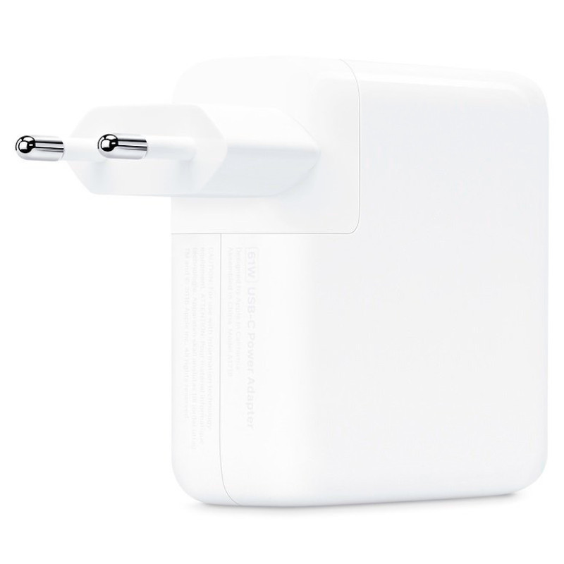 Быстрое сетевое зарядное устройство USB-C Power Adapter 61W (MNF72 | MRW22) для MacBook, iPhone фото - 3