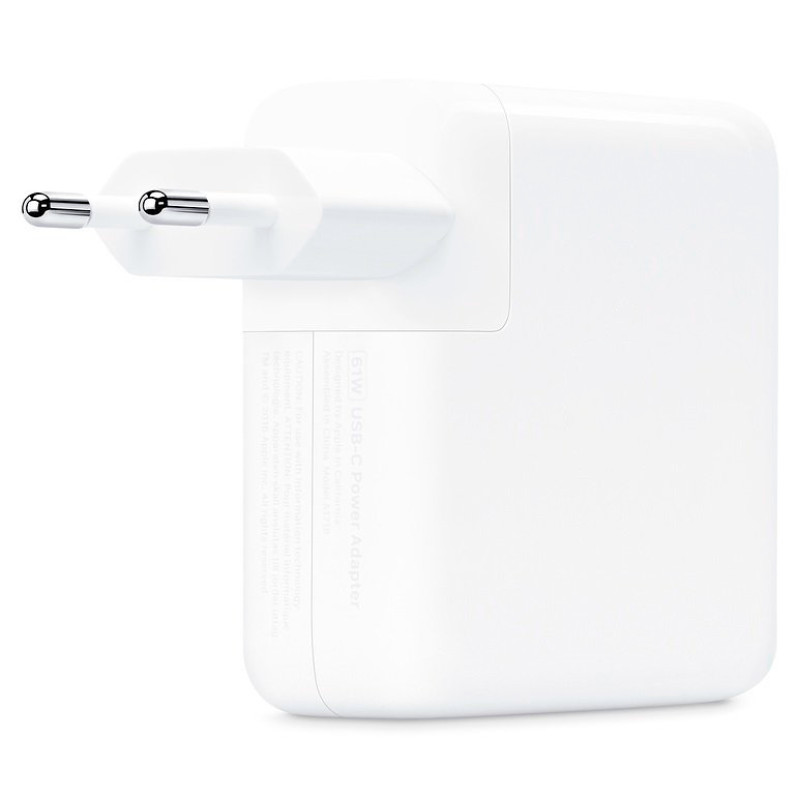 Быстрое сетевое зарядное устройство Apple USB-C Power Adapter 61W (MNF72 | MRW22) для MacBook, iPhone фото - 3