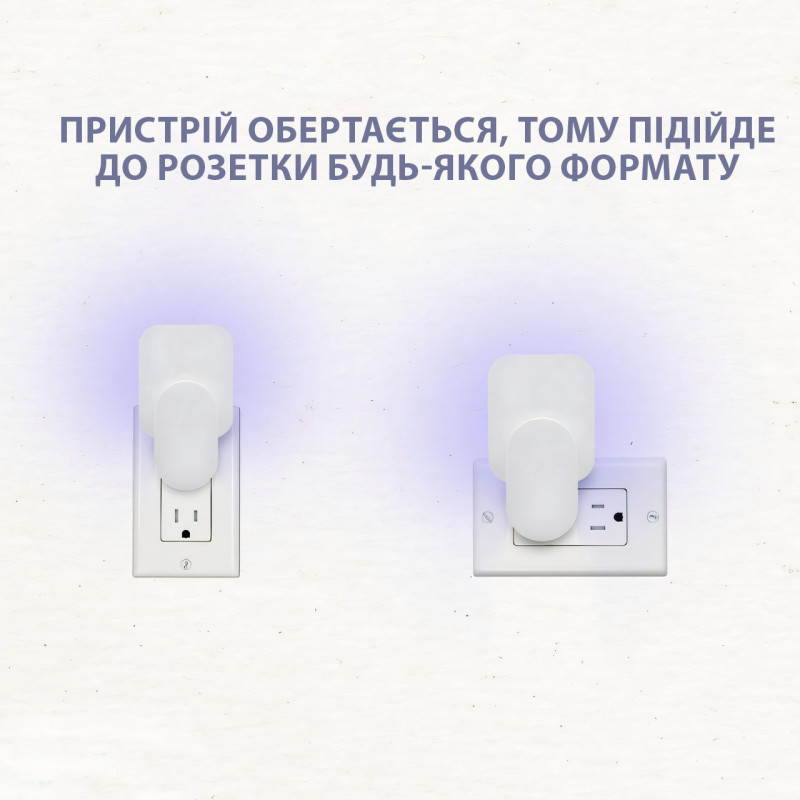 Автоматическая электрическая УФ ловушка для мух и комаров, внутренний уничтожитель летающих насекомых до 40 m² фото - 5