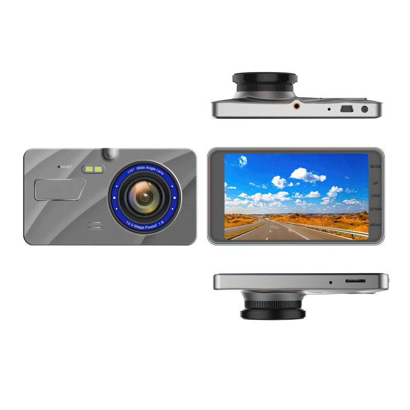 Відеореєстратор для автомобіля Dual Lens A10/F9/V2 Full HD 1080 H31 фото - 8
