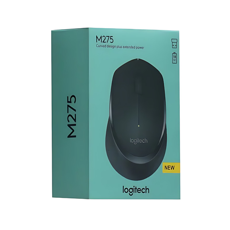 Бездротова миша Logitech M275, 1000 DPI, 2.4 ГГц, 10 м радіус дії, чорний фото - 9