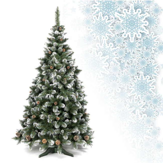 Искусственная ёлка из ПВХ с шишками Elite Tree, гипоаллергенная, огнеуостойчивая, украинского производства 4