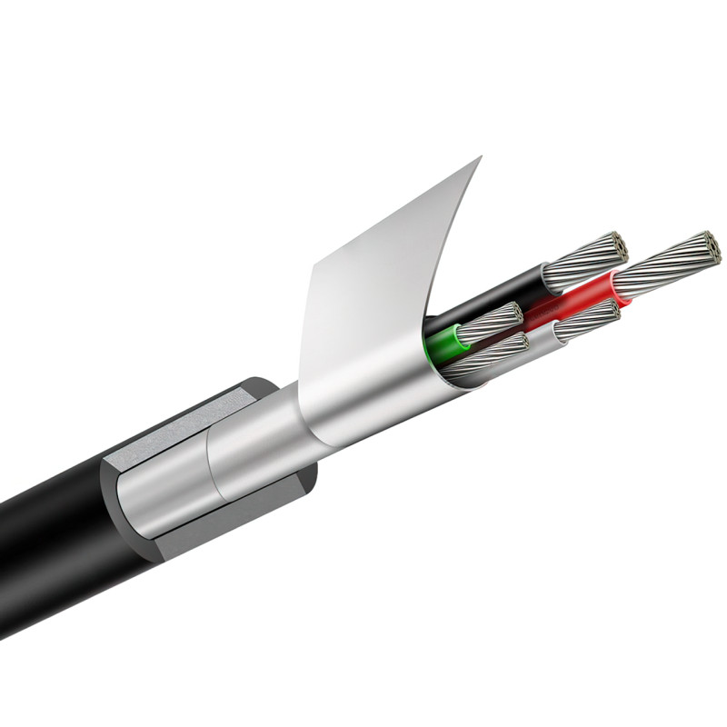 Кабель AMAZON USB-Type-C для зарядки смартфона, 1 метр, 3 А фото - 5