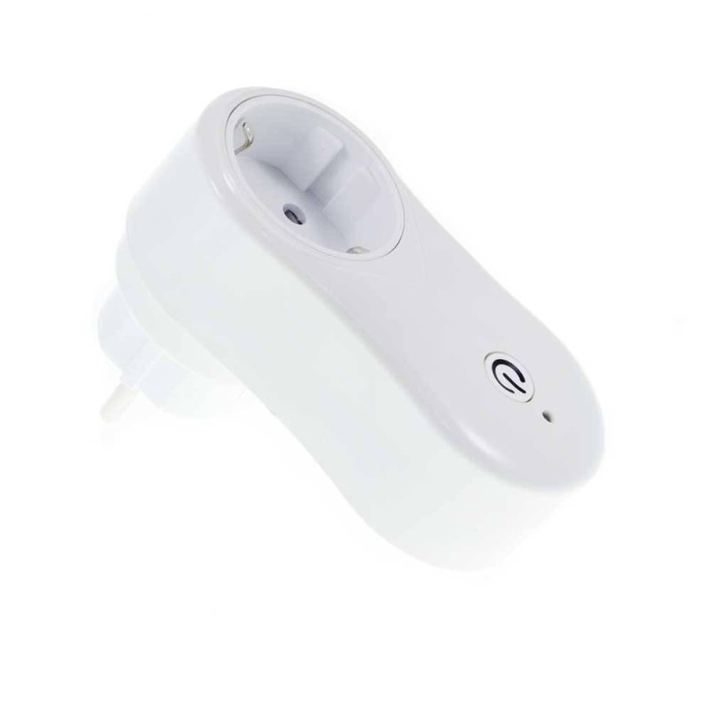 Розумна розетка з Wi-Fi + USB, інтелектуальна смарт-розетка TUYA з керуванням смартфоном, біла фото - 2