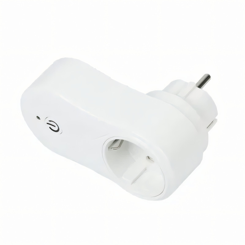 Розумна розетка з Wi-Fi + USB, інтелектуальна смарт-розетка TUYA з керуванням смартфоном, біла фото - 6