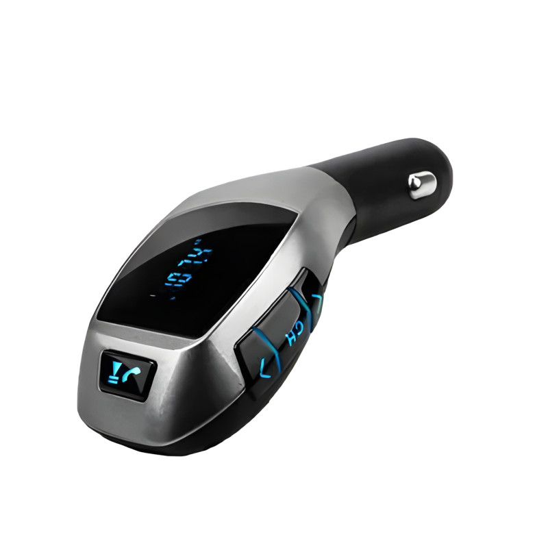 ФМ модулятор в машину FM MOD. X5 BT Bluetooth трансмиттер для авто фото - 5