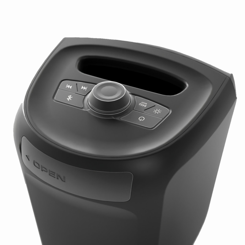 Bluetooth-колонка Monster Musicbox 40W, мінідинамік MS22150 — вологозахист IPX5, RGB-підсвітка, Li-Ion 2000 мА·год фото - 9
