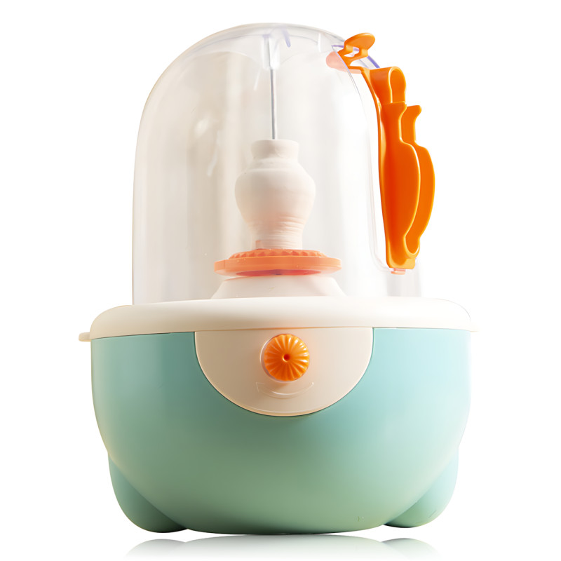 Набор для гончарного творчества TNWX-4710C: электрический гончарный круг с регулировкой скорости, лепка и рисование, комплект фото - 2