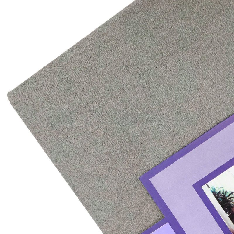 Простынь махровая на резинке Sefa 160х200х30 + 2 наволочки 50x70 Светло-серый фото - 3