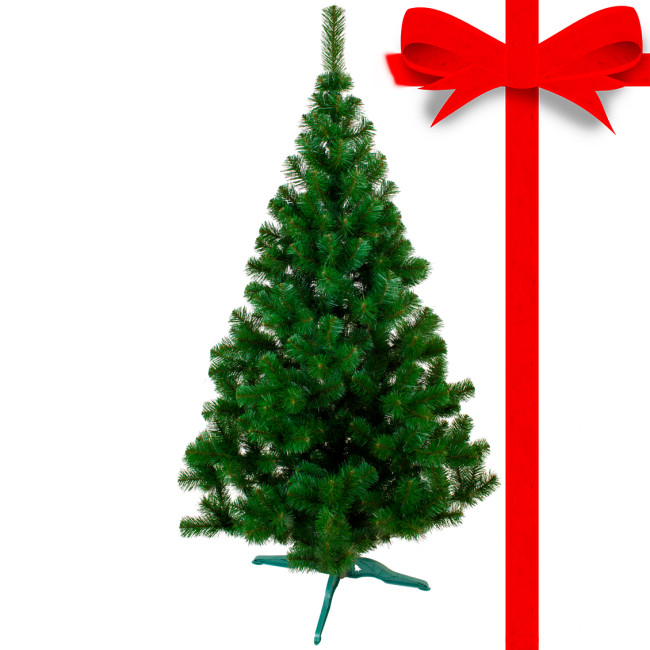 Рождественская Ель 2,2 метра высота Лесная. Искусственная новогодняя елка 2,2 метра, зеленая