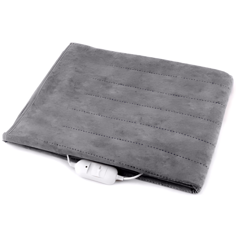 Електропростирадло півтораспальне YASAM, 2 режими, до 47 &deg;C, байка, 120х160 см, сірий фото - 3