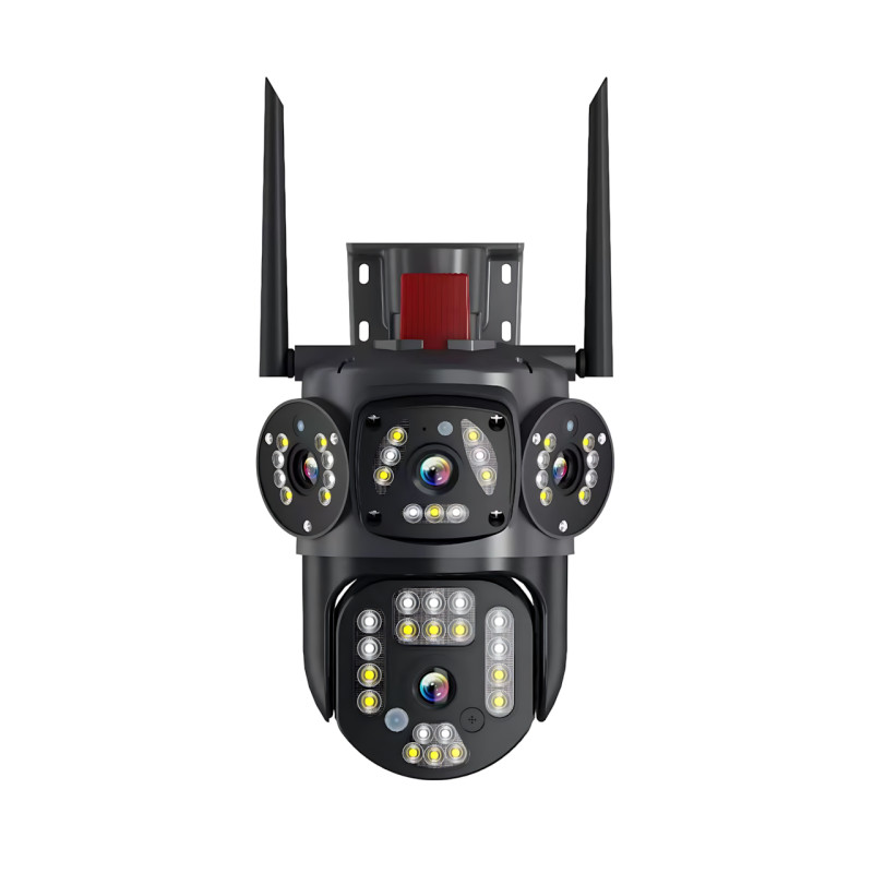 Уличная PTZ камера видеонаблюдения 3L-V30-4G с WiFi и 4G, двойной объектив 4+4 Мп, дуплекс фото - 2