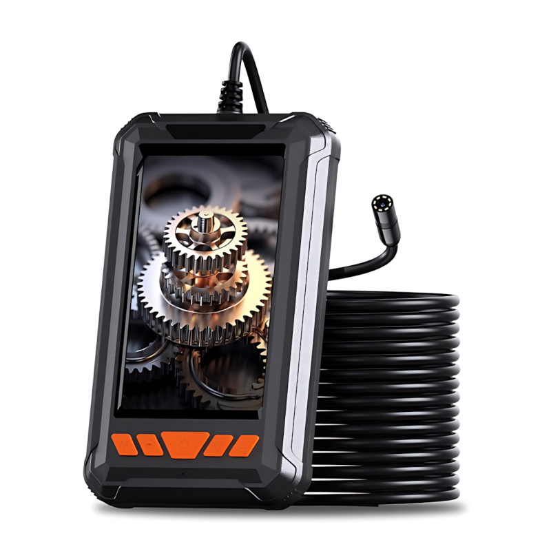 Професійний ендоскоп P380 з екраном 4.3", Full HD 1080P, камера 8 мм, кабель 5 м, 8 LED-підсвітка, запис фото та відео, IP67 фото - 2