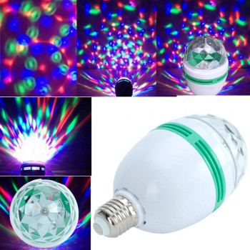 Светодиодная лампа LED full color rotating lamp