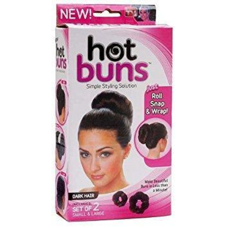 Валики для волос Hot Buns Хот Банс - для объемных причесок фото - 2