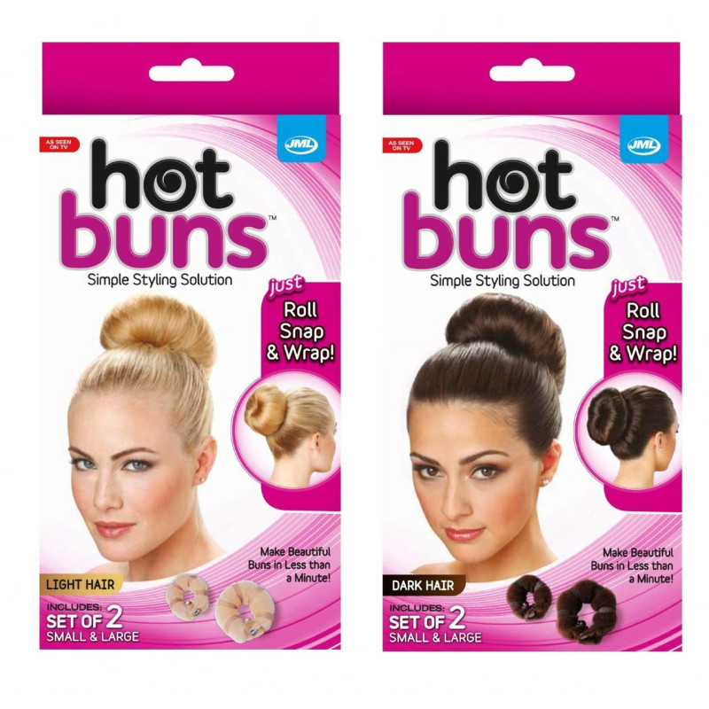 Валики для волос Hot Buns Хот Банс - для объемных причесок фото - 4
