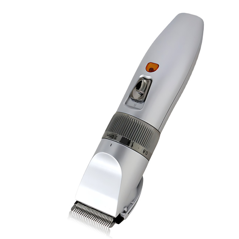Машинка для стрижки животных Gemei GM-634 Pet, керамические ножи, 15 Вт, аккумуляторная, 4 насадки, регулировка длинны, бесшумная фото - 5