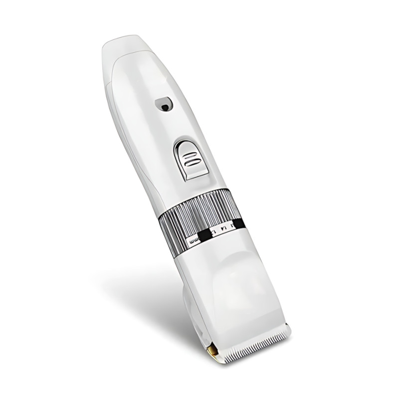 Машинка для стрижки животных Gemei GM-634 Pet, керамические ножи, 15 Вт, аккумуляторная, 4 насадки, регулировка длинны, бесшумная фото - 3