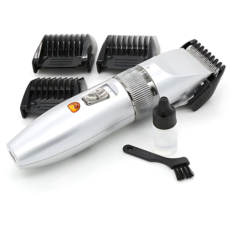 Машинка для стрижки животных Gemei GM-634 Pet, керамические ножи, 15 Вт, аккумуляторная, 4 насадки, регулировка длинны, бесшумная фото - 9