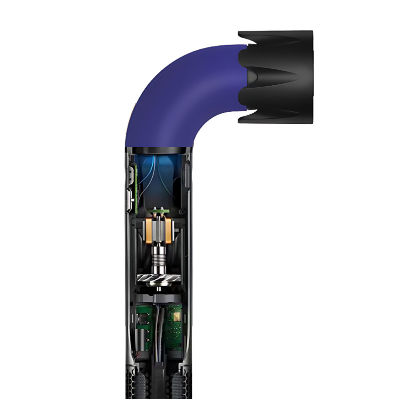 Фен-стайлер DYS Supersonic LY-201, 1200 Вт, 3 температури, 3 швидкості, холодний обдування, синій фото - 7