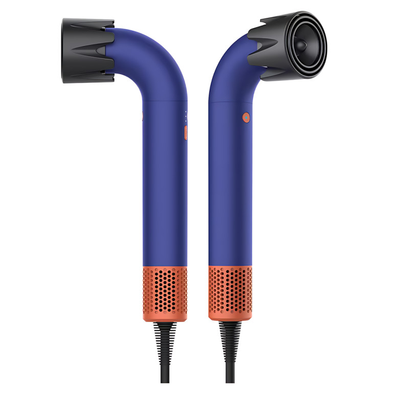 Фен-стайлер DYS Supersonic LY-201, 1200 Вт, 3 температури, 3 швидкості, холодний обдування, синій фото - 2