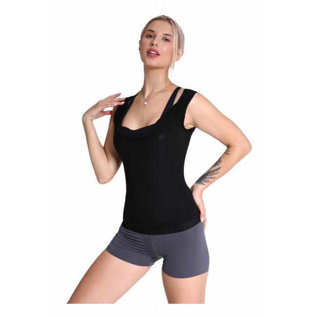 Женская майка сауна, Sweat Shaper для похудения, утягивающая майка для занятий спортом, для женщин, М/Л/ХЛ/2ХЛ L
