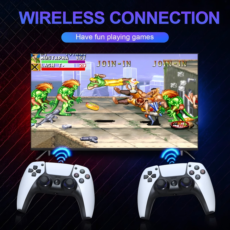 Ігрова консоль/приставка 2.4G WIRELESS CONTROR GAMEPAD 4K M8PRO, Два джойстики фото - 7