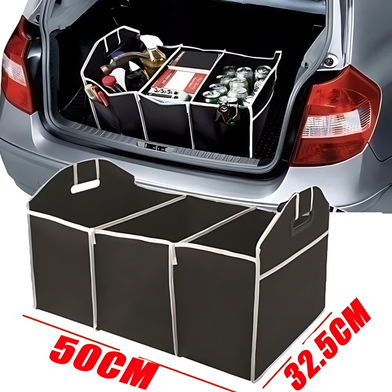 Складаний органайзер у багажник автомобіля, сумка в багажник TRUNK ORGANIZER & COOLER фото - 10
