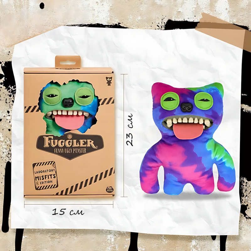 Fuggler Funny Ugly Monster, мягкая игрушка-монстрик от Spin Master, 9 уникальных видов, 23 см Цвет 2 фото - 7