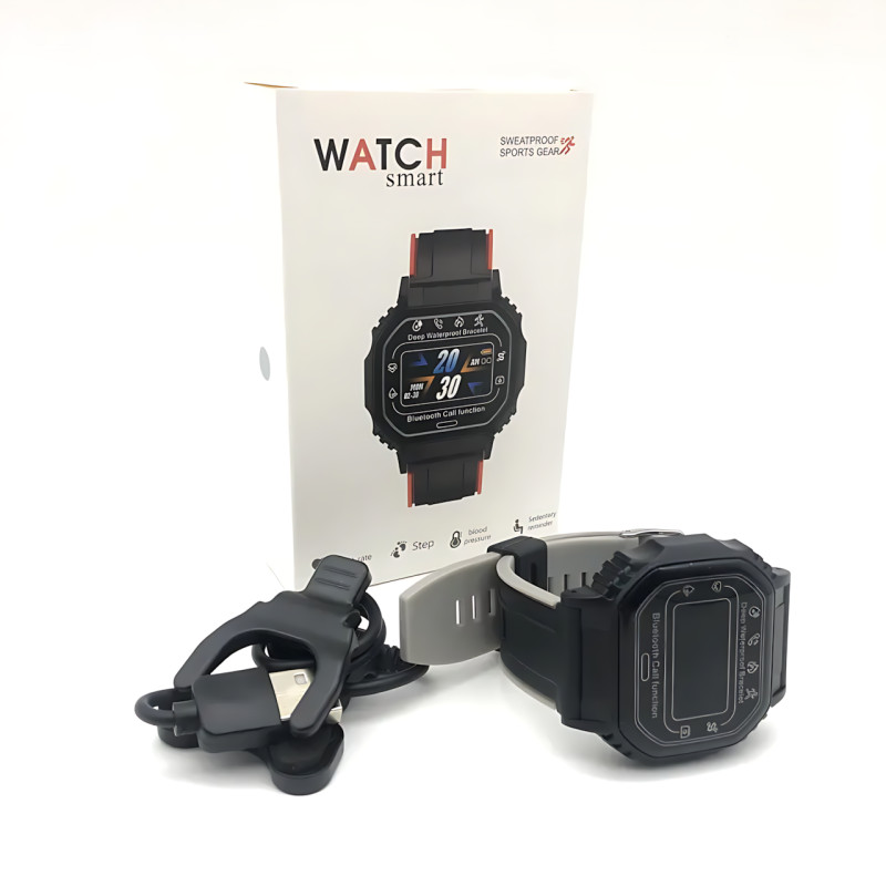 Смарт-часы Smart Watch B3-2 с пульсометром, шагомером и уведомлениями, экран 1.33&Prime; 320&times;240, Bluetooth 4.2, IP67, Android / iOS Черно-синий фото - 10