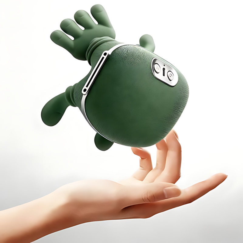 Беспроводной аккумуляторный массажер для шеи и плеч FZ-831 Hand Shiatsu 4D с подогревом, портативный, глубокий массаж спины фото - 8