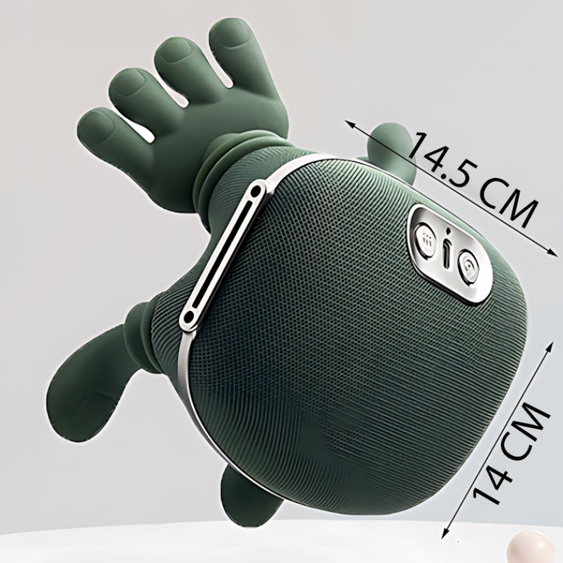 Беспроводной аккумуляторный массажер для шеи и плеч FZ-831 Hand Shiatsu 4D с подогревом, портативный, глубокий массаж спины фото - 9