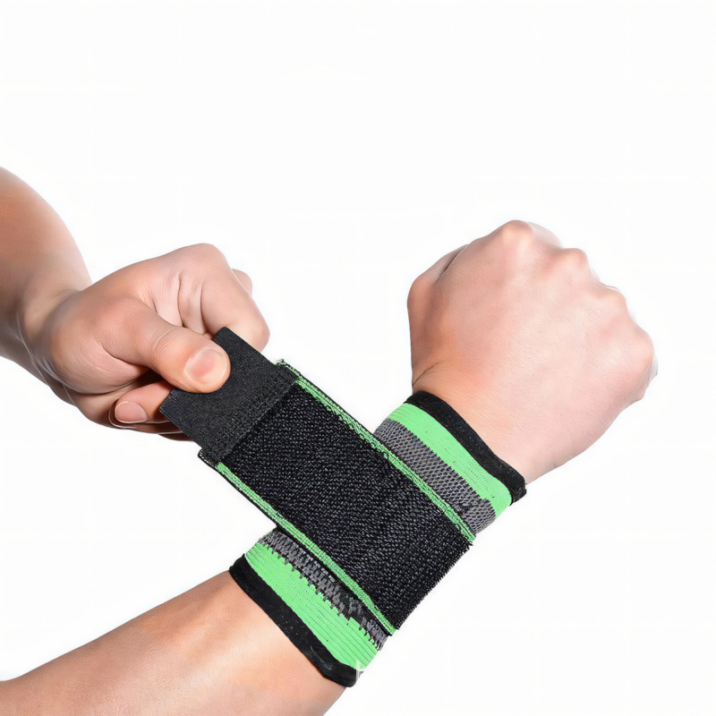 Компресійний бандаж на кисть pressurized wristbands, еластичний бинт на зап'ястя для занять спортом, липучка фото - 7