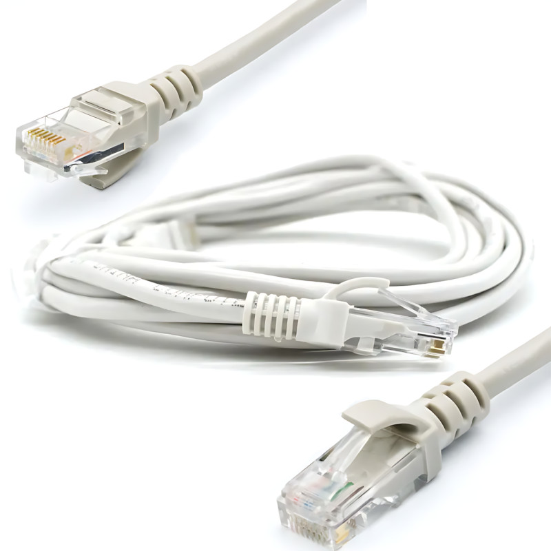 Патч-корд LAN RJ-45 UTP Cat.5e, 10 м, інтернет-кабель 13525, для роутерів, модемів, ПК 20 фото - 9
