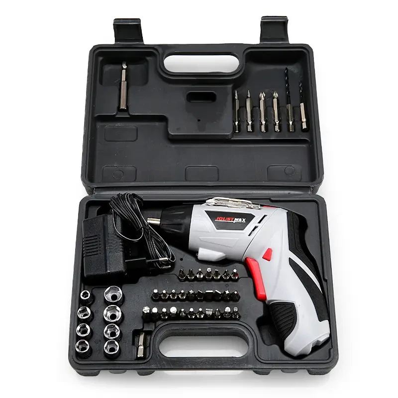 Акумуляторна викрутка на 4.8v + насадки, валіза RD00-35 фото - 6