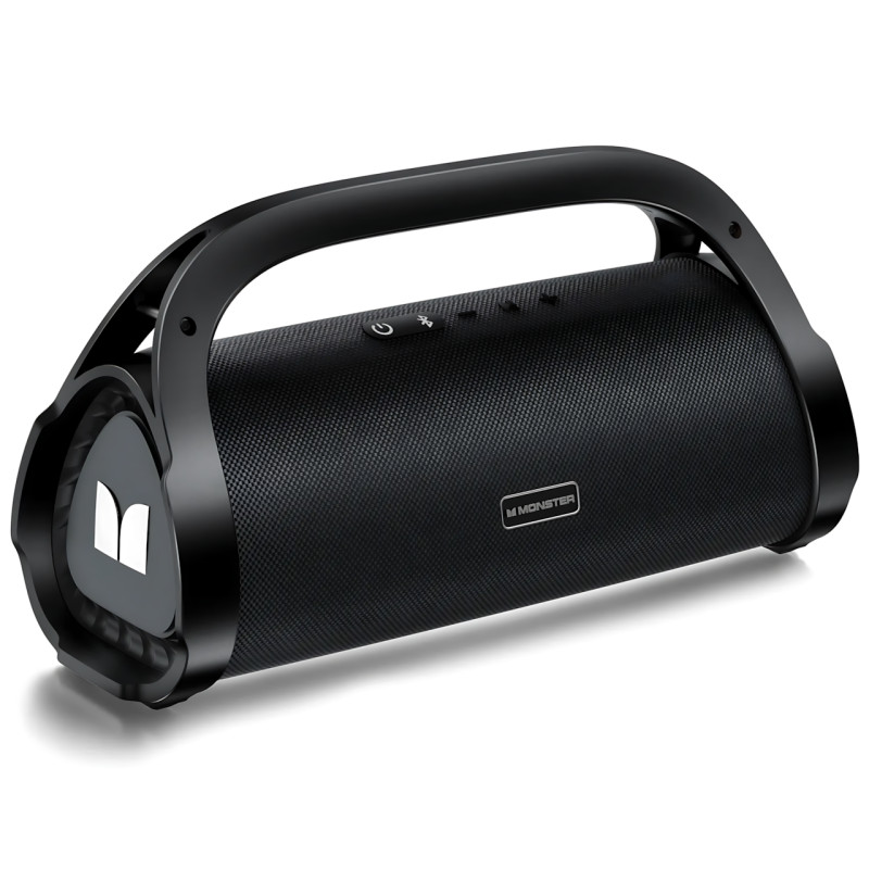 Портативная колонка Bluetooth MONSTER ADVENTURER MAX MS22101, стерео динамик 2x30W, черный фото - 2