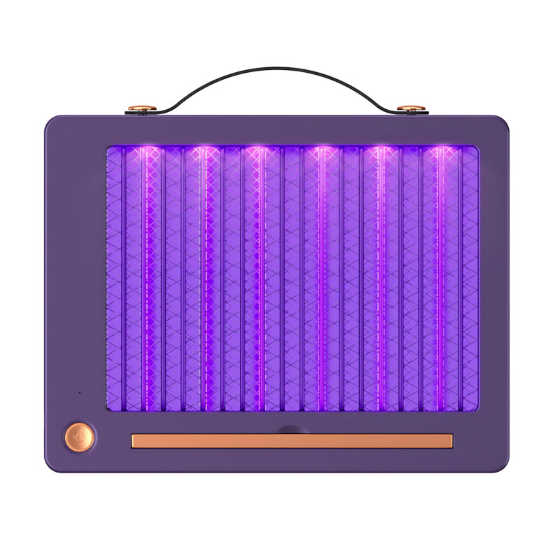 Пастка для комах, акумуляторна УФ лампа, антимоскітна приманка Usams Mosquito Lamp AGR фото - 3