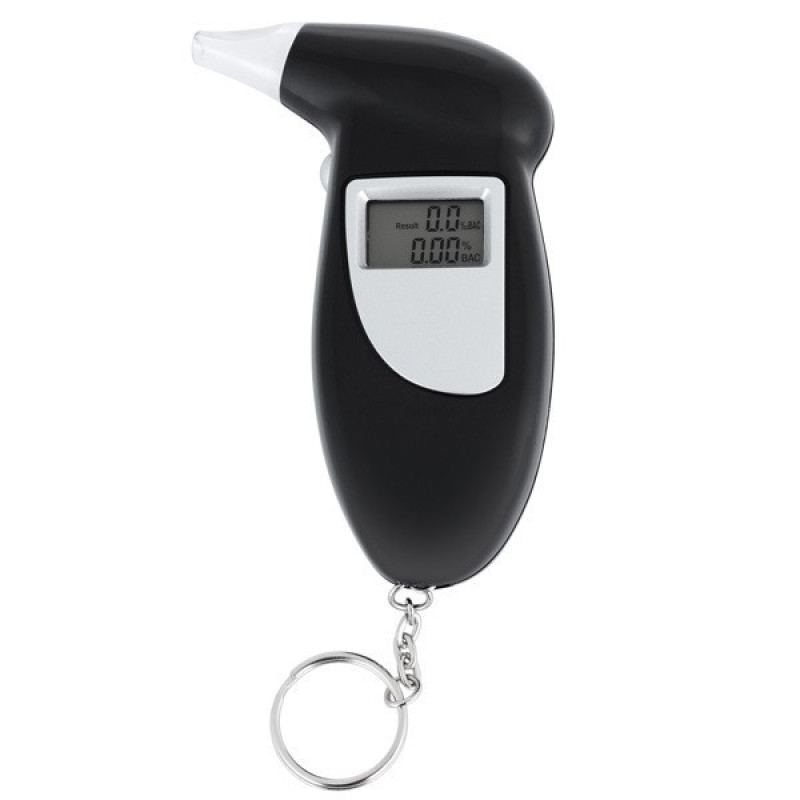 Карманный цифровой Alcohol Tester алкотестер с LCD Digital Breath, Черный фото - 3