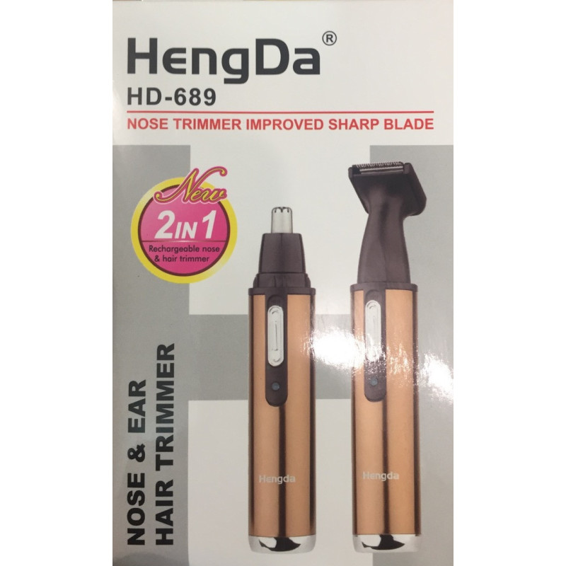 Универсальный триммер для носа, бороды и ушей Hengda HD-689 фото - 3