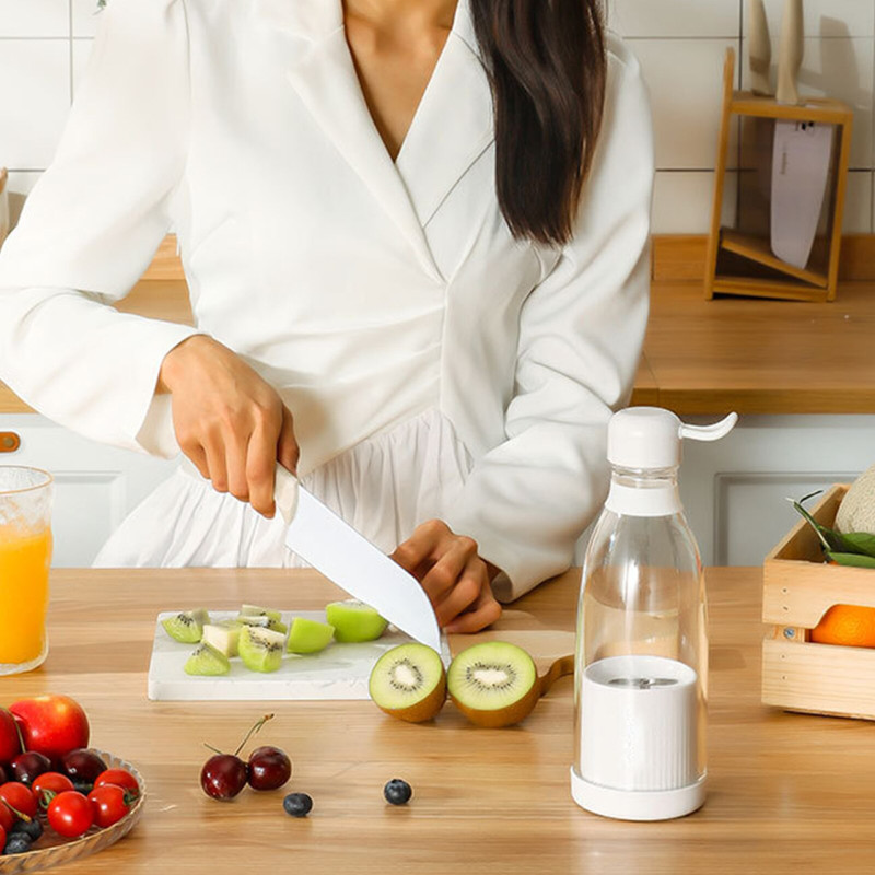 Портативный блендер-бутылка Mini Juicer на 350 мл фото - 6