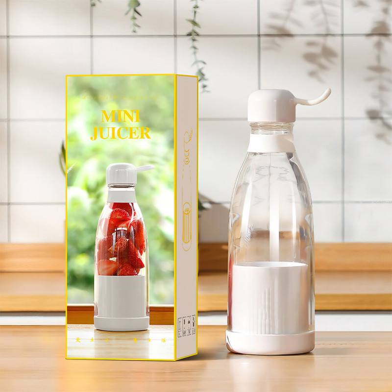 Портативный блендер-бутылка Mini Juicer на 350 мл фото - 8