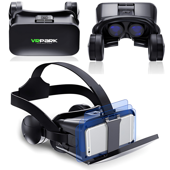 Окуляри віртуальної реальності VR BOX Park&nbsp; для смартфона 4.7-6", iOS/Android, 3D/360&deg; VR