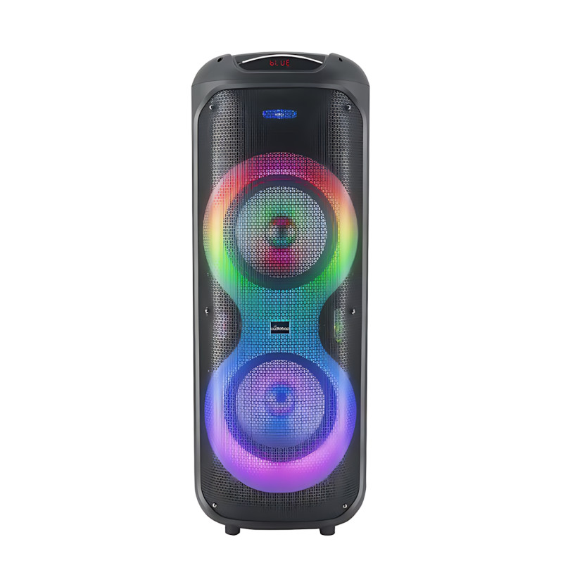 Портативная Bluetooth-колонка TTD-1002 – стерео звук 40 Вт, 2 микрофона, пульт д/у, USB/FM/AUX/TF-карты фото - 2