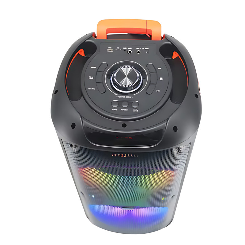 Портативная Bluetooth-колонка TTD-1002 – стерео звук 40 Вт, 2 микрофона, пульт д/у, USB/FM/AUX/TF-карты фото - 4
