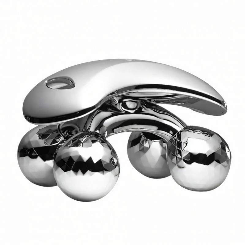 Ліфтинг 4D Massager для обличчя і тіла, масажер ролик для тіла AND LY587, 4 масажні головки, водонепроникний фото - 3