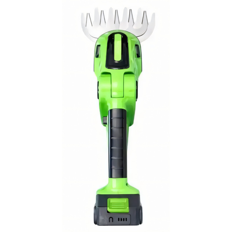 Ножиці-кущоріз 2 в 1, Garden cutter EVCITN 24 V, акумуляторний з індикацією заряду, неіржавка сталь фото - 3